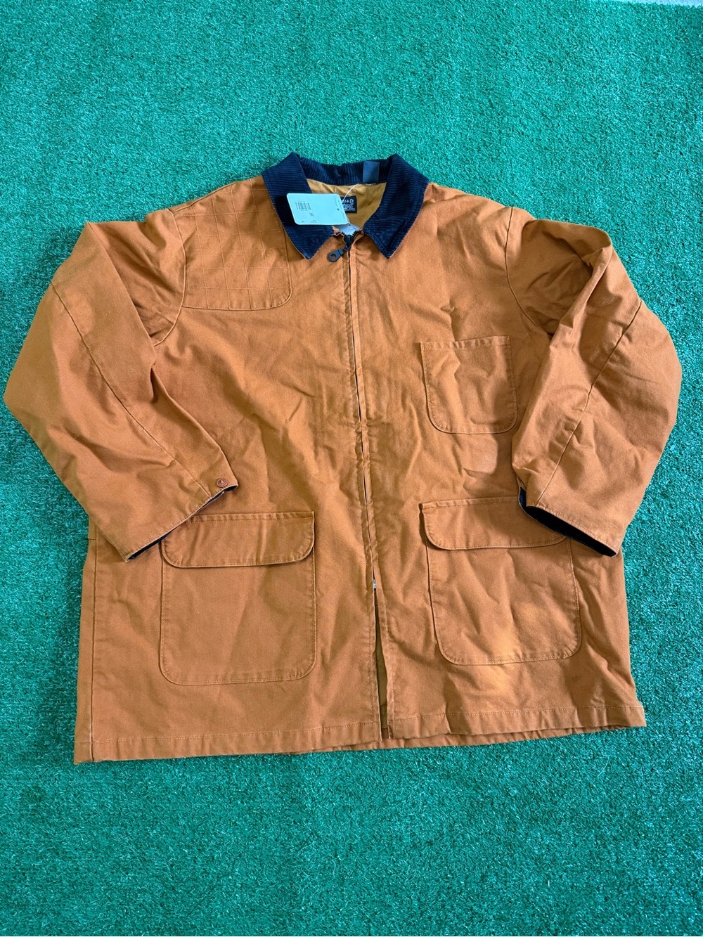 Levi’s Oversized Skate Field Chore Jacket – Men’s XL – Orange / Black – NWT